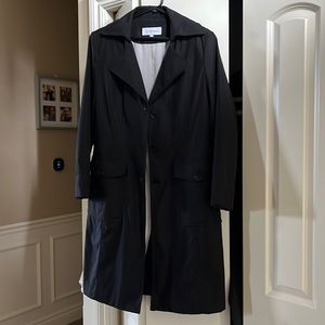 Calvin Klein trench coat.